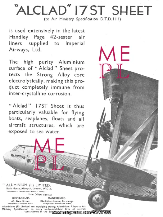 : AluminiumLtd - DTD III Alclad 17ST Sheet : AluminiumLtd - DTD III Alclad 17ST Sheet