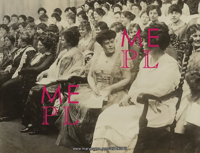 : Alva Belmont, seated second from right, ? : Alva Belmont, seated second from right, ?