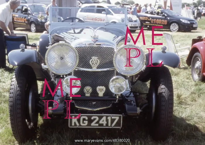 : An Alvis classic car : An Alvis classic car