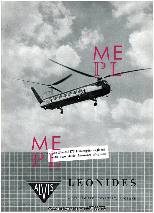 : Alvis Leonides - Bristol 173 : Alvis Leonides - Bristol 173