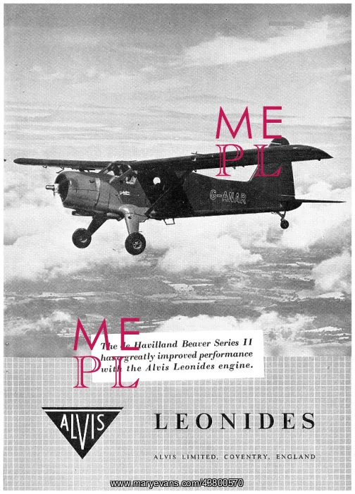 : Alvis Leonides - de Havilland Beaver Series II : Alvis Leonides - de Havilland Beaver Series II