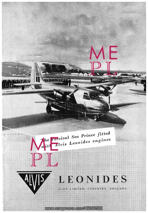 : Alvis Leonides - Percival Sea Prince : Alvis Leonides - Percival Sea Prince
