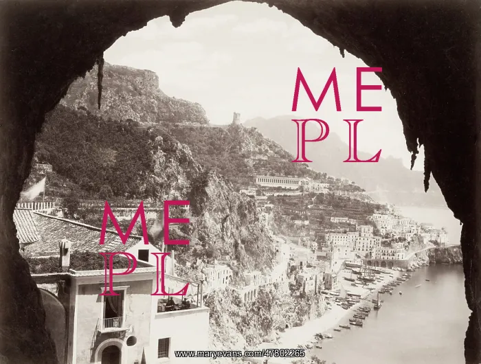 : Amalfi, Italy, from Capuchin monastery, convent : Amalfi, Italy, from Capuchin monastery, convent