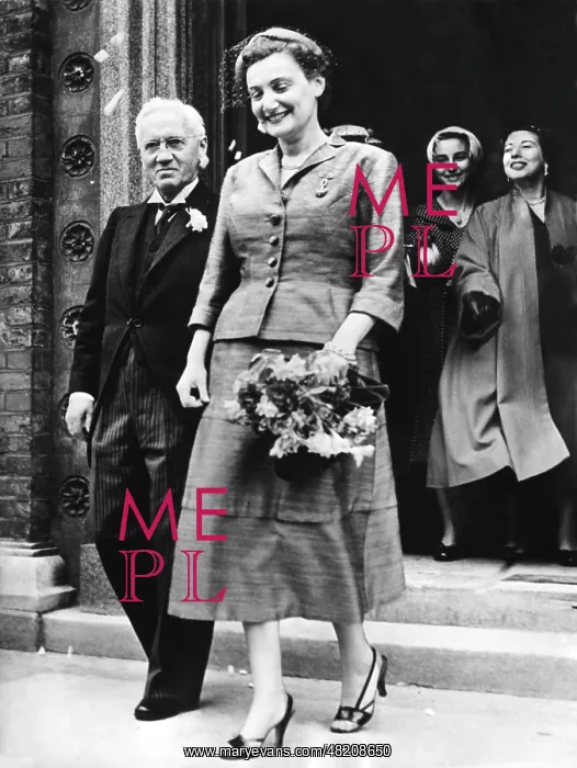 : Amalia and Alexander Fleming 1953 : Amalia and Alexander Fleming 1953