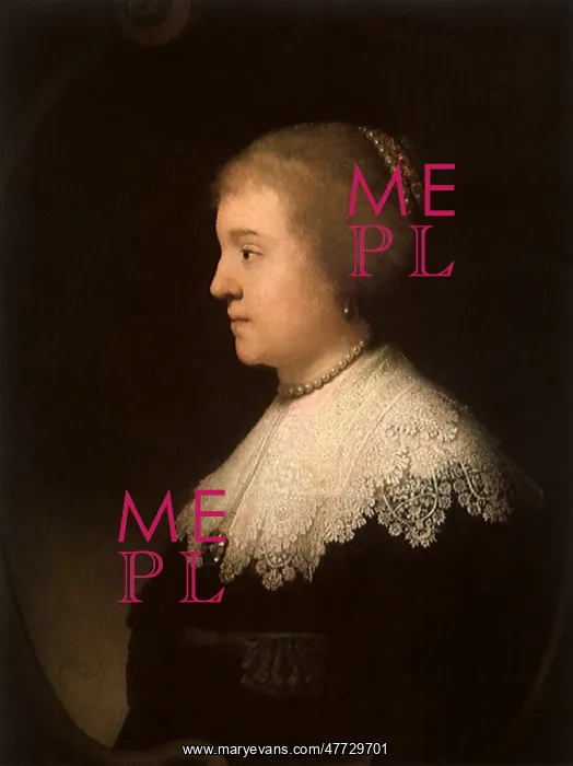  : Amalia von Solms, by Rembrandt