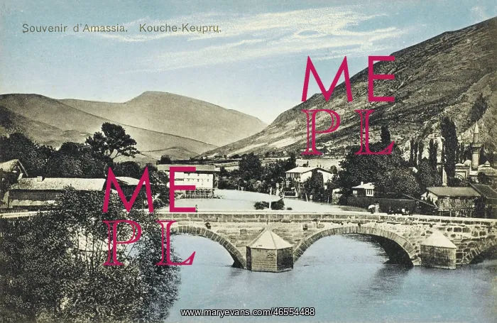 : Amasya, Turkey - Bridge over the River Yesilirmak : Amasya, Turkey - Bridge over the River Yesilirmak