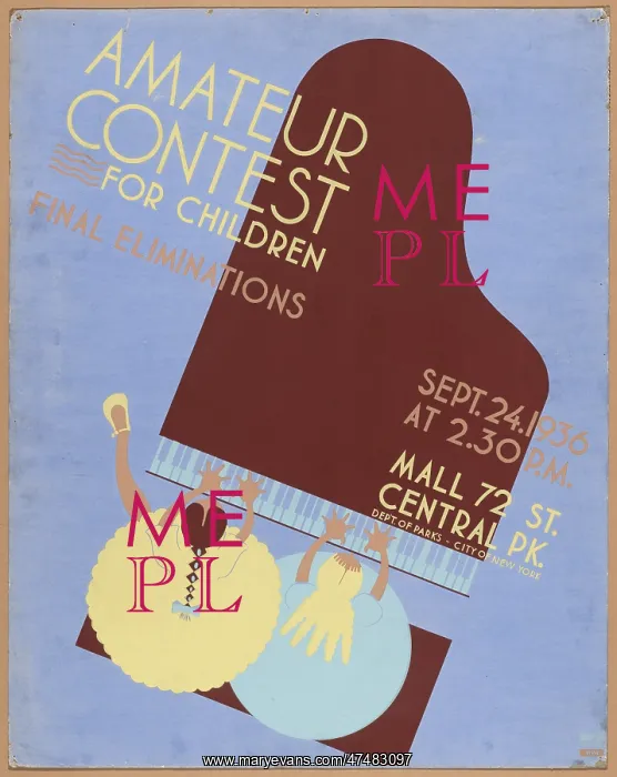 : Amateur contest for children Final eliminations, Sept. 24, 1 : Amateur contest for children Final eliminations, Sept. 24, 1