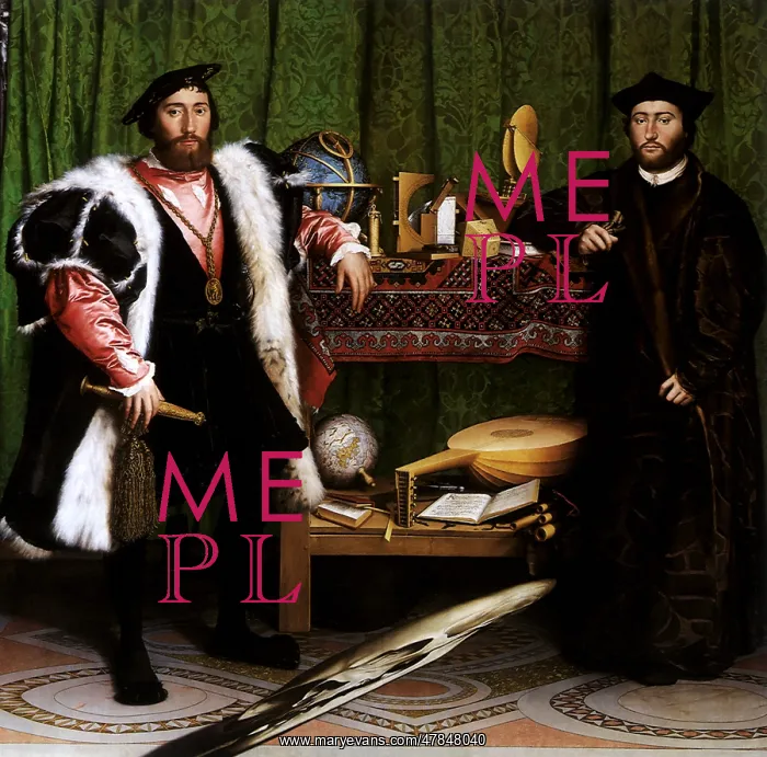: The Ambassadors, by Holbein : The Ambassadors, by Holbein