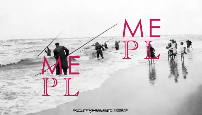 : Amber fishers on the Baltic Sea, 1920 : Amber fishers on the Baltic Sea, 1920