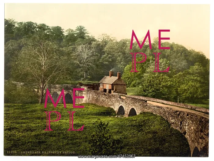 : Ambergate, Halfpenny Bridge, Derbyshire, England : Ambergate, Halfpenny Bridge, Derbyshire, England