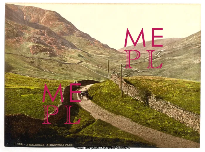 : Ambleside, Kirkstone Pass, Lake District, England : Ambleside, Kirkstone Pass, Lake District, England