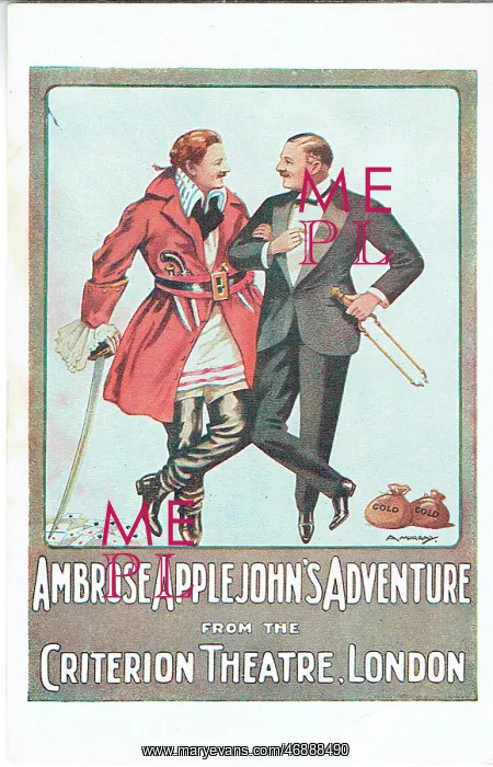 : Ambrose Applejohn's Adventure by Walter Hackett : Ambrose Applejohn's Adventure by Walter Hackett