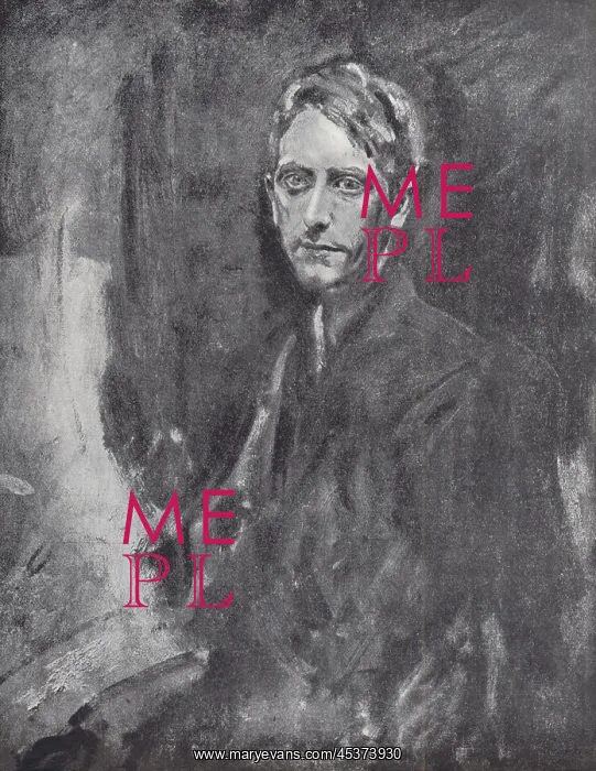 : Ambrose McEvoy, self-portrait : Ambrose McEvoy, self-portrait