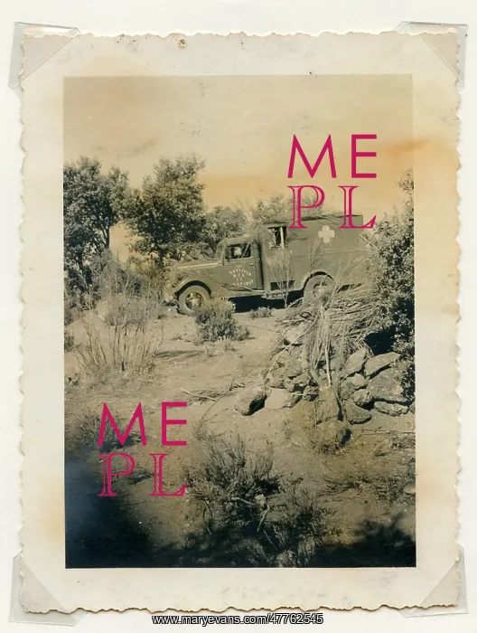 : Ambulance Camouflaged at Brunete : Ambulance Camouflaged at Brunete
