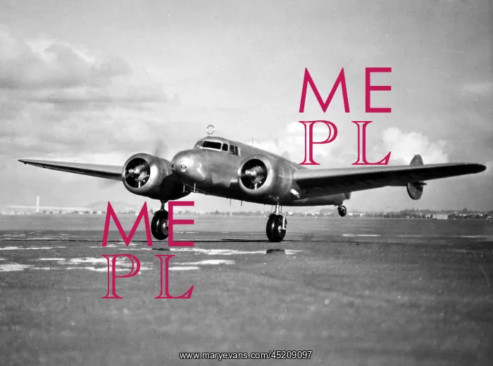 : Amelia Earhart does a last minute checkup ? : Amelia Earhart does a last minute checkup ?