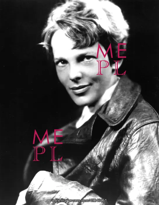 : AMELIA EARHART, portrait? : AMELIA EARHART, portrait?