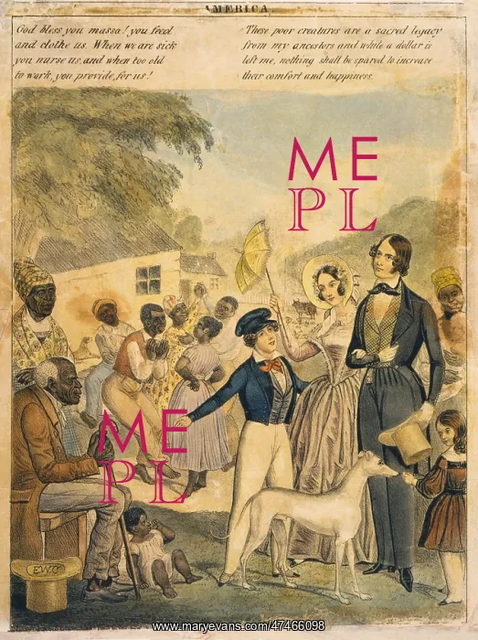 : America. An idealized portrayal of American slavery : America. An idealized portrayal of American slavery