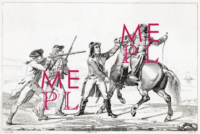 : America - Arrest Of Major Andre : America - Arrest Of Major Andre
