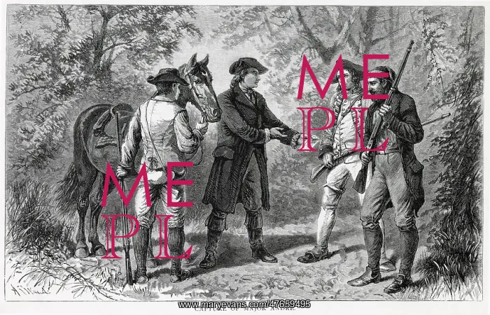 : America - Arrest Of Major Andre : America - Arrest Of Major Andre