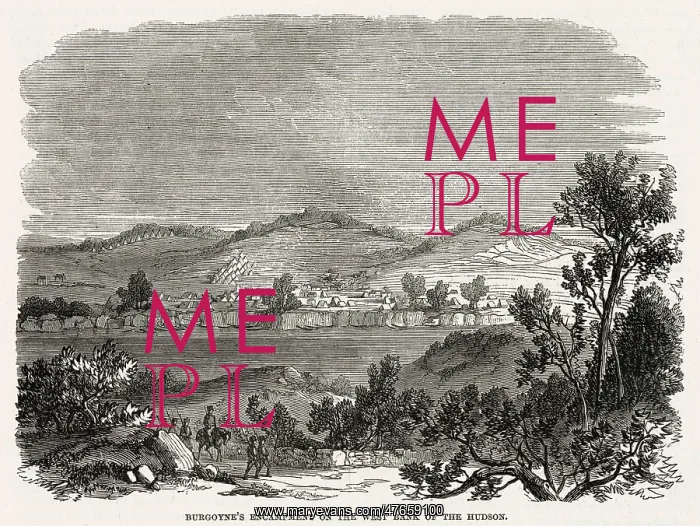  : America - Burgoyne's Camp