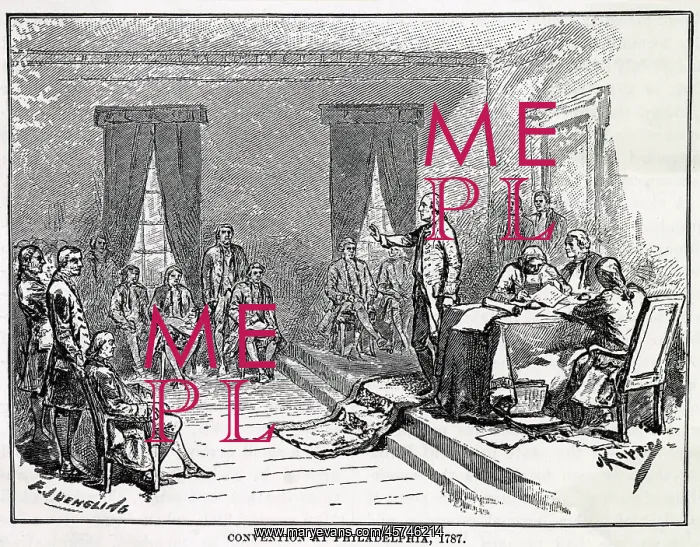 : America - Convention At Philadeliphia in 1787 : America - Convention At Philadeliphia in 1787