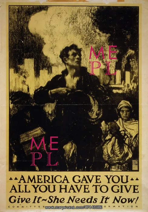 : America gave you all you have to give, give it - she needs i : America gave you all you have to give, give it - she needs i