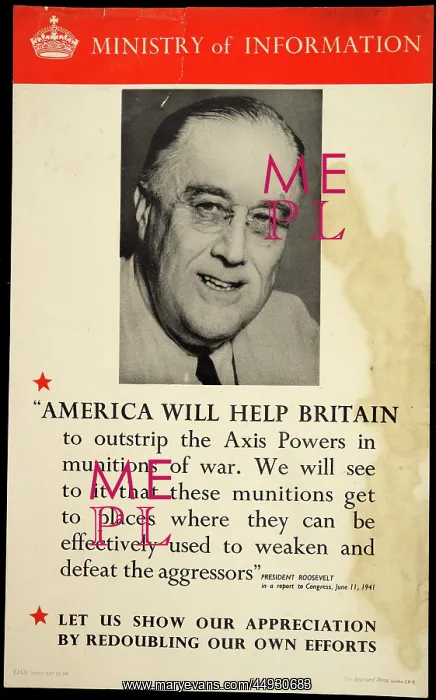: America will help Britain : America will help Britain