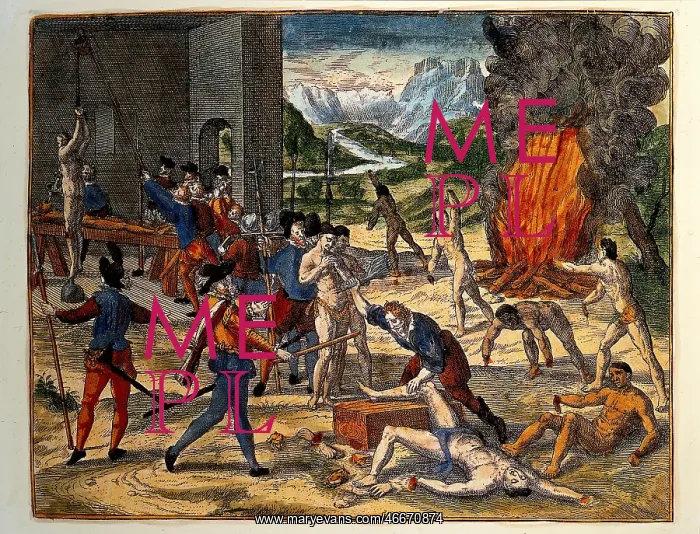  : America, Spanish conquest, Spanish atrocities