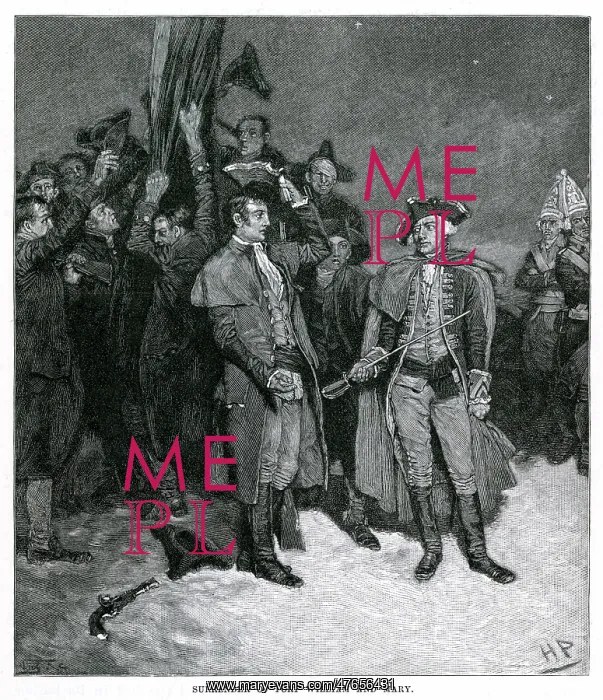 : America - Surrender of Fort William and Mary : America - Surrender of Fort William and Mary