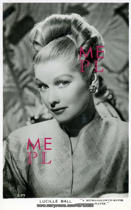 : American actress Lucille Ball : American actress Lucille Ball
