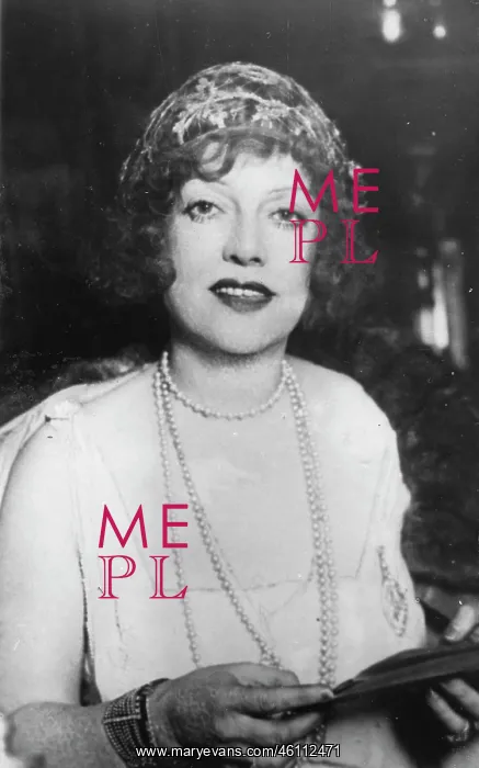 : The American actress and saloon owner : The American actress and saloon owner