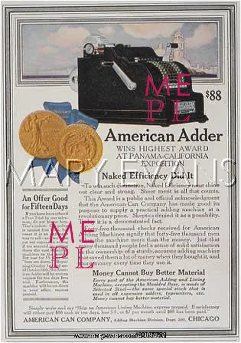 : AMERICAN ADDING MACHINE : AMERICAN ADDING MACHINE