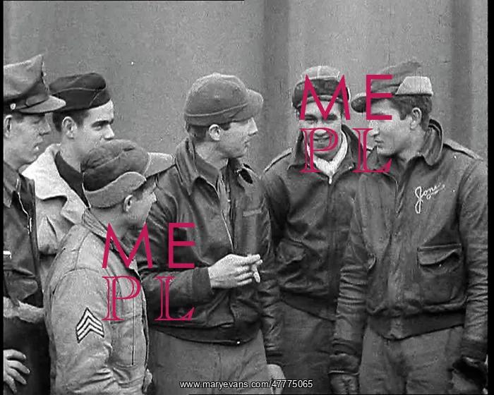 : American Airmen Being Interviewed About A Bombing : American Airmen Being Interviewed About A Bombing