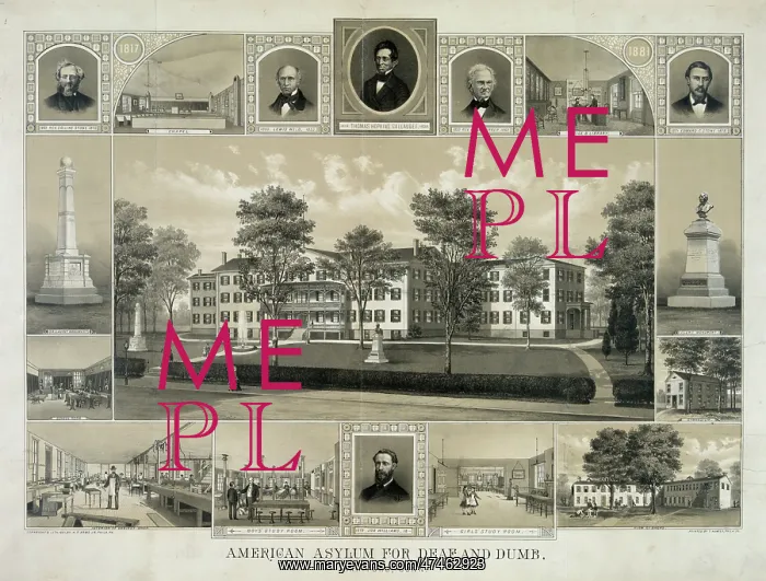  : American asylum for deaf and dumb, Hartford, Conn