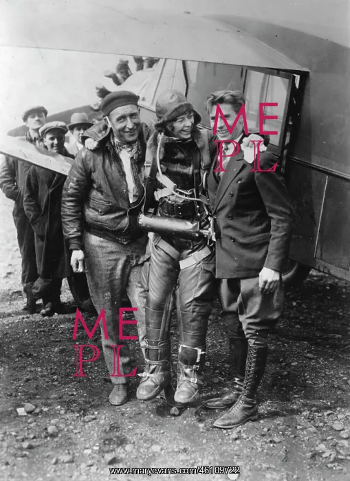 : The American aviatrix Elinor Smith after : The American aviatrix Elinor Smith after