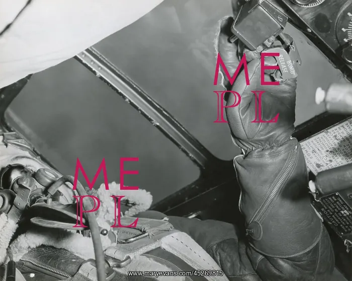 : American Bombardier with his hand on the Bomb : American Bombardier with his hand on the Bomb