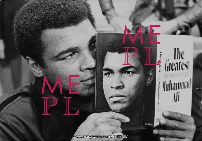 : The American boxer Muhammad Ali (Cassius Marcellus : The American boxer Muhammad Ali (Cassius Marcellus