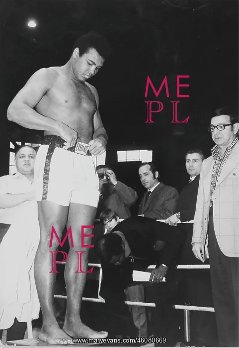 : The American boxer Muhammad Ali (Cassius Marcellus : The American boxer Muhammad Ali (Cassius Marcellus