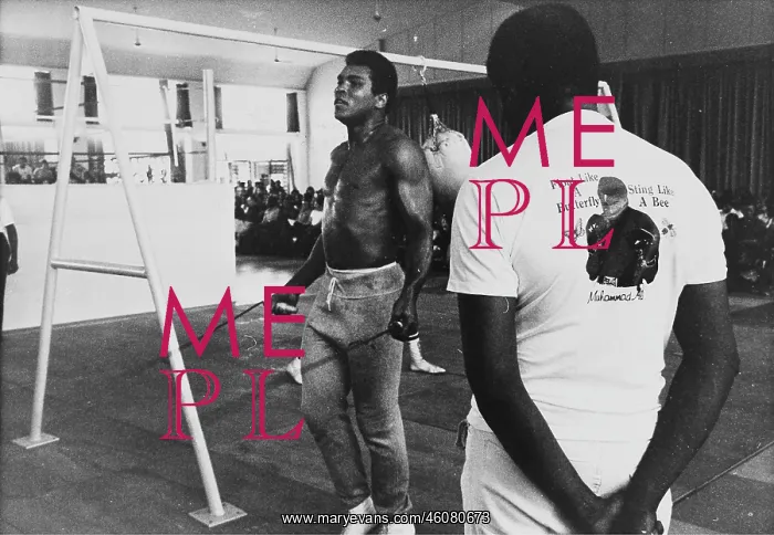: The American boxer Muhammad Ali (Cassius Marcellus : The American boxer Muhammad Ali (Cassius Marcellus