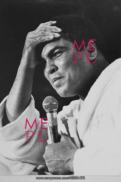 : The American boxer Muhammad Ali (Cassius Marcellus : The American boxer Muhammad Ali (Cassius Marcellus