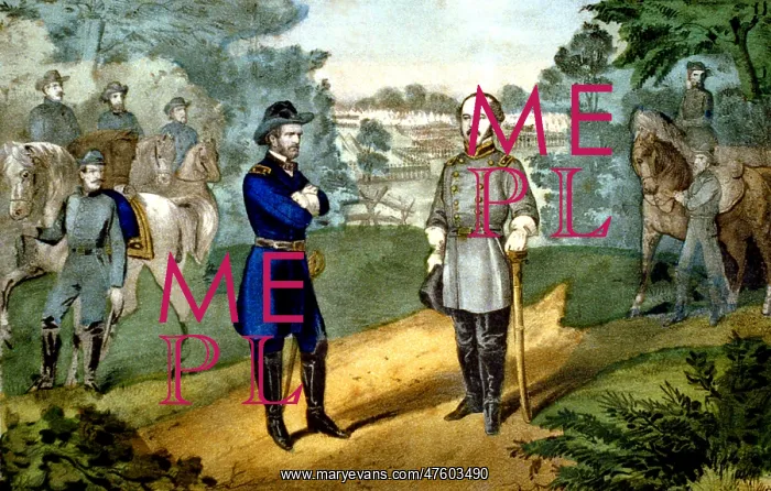 : American Civil War, Surrender of General Johnston, 1865 : American Civil War, Surrender of General Johnston, 1865