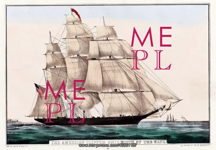  : The American Clipper Ship, Witch of the Wave