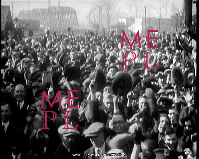 : American Crowds Waving and Listening To Former : American Crowds Waving and Listening To Former