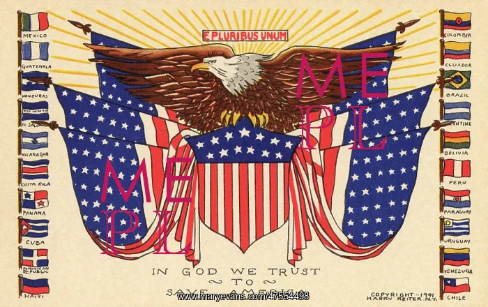 : The American eagle and the Stars and Stripes : The American eagle and the Stars and Stripes
