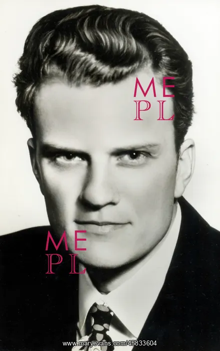 : American evangelist Billy Graham : American evangelist Billy Graham