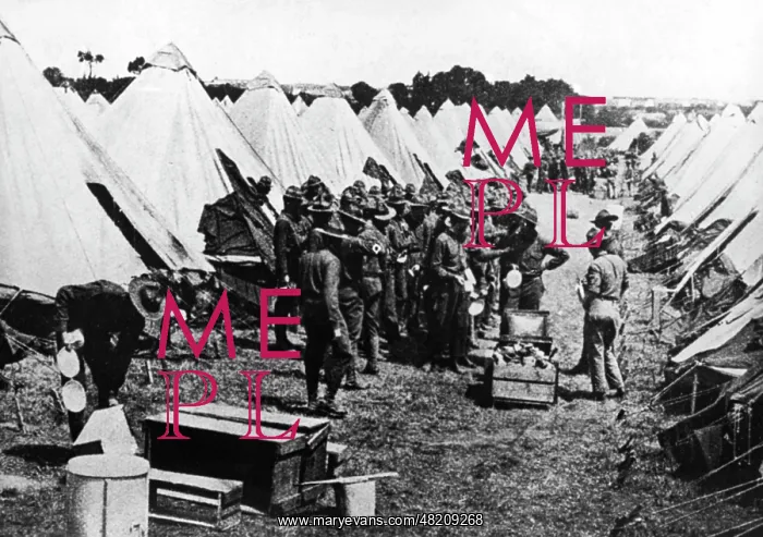 : American exercise camp, 1917 : American exercise camp, 1917
