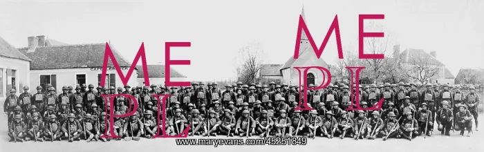 : American Expeditionary Force. Co. B of the 113th : American Expeditionary Force. Co. B of the 113th