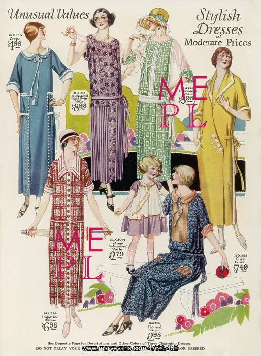 : American Fashions 1924 : American Fashions 1924