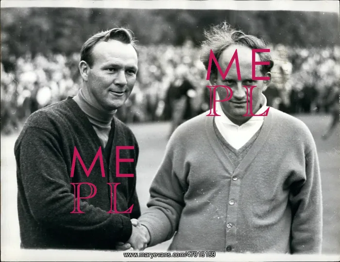 : Golf. Oct. 10, 1964 - Arnold Palmer wins the Piccadilly World Match Play : Golf. Oct. 10, 1964 - Arnold Palmer wins the Piccadilly World Match Play