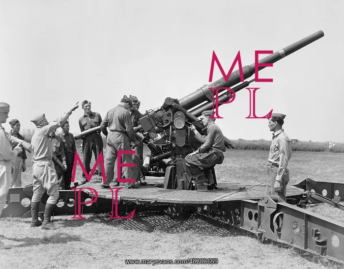 : American heavy Flak on maneuvers, 1936 : American heavy Flak on maneuvers, 1936
